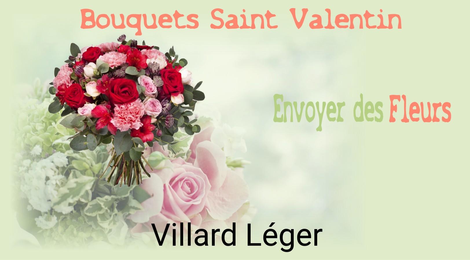 Roses de Saint-Valentin livrées à Villard-Léger